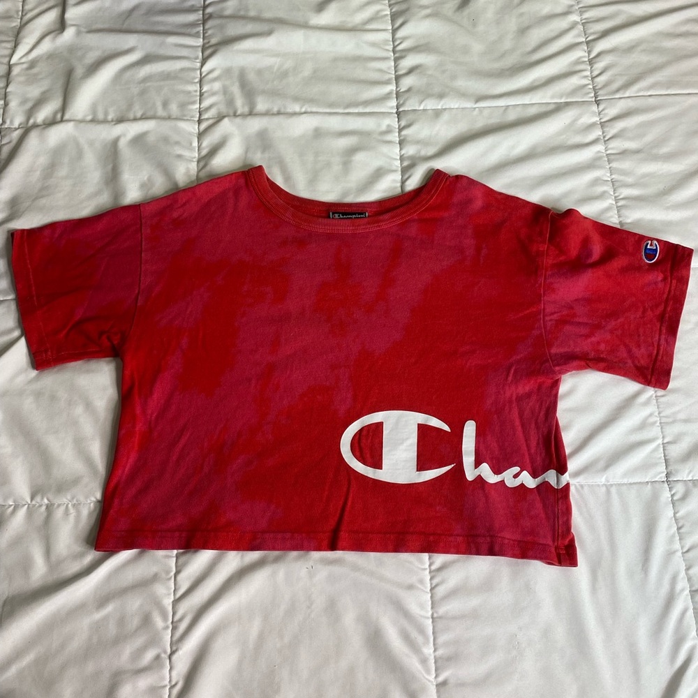 champion cropped tee